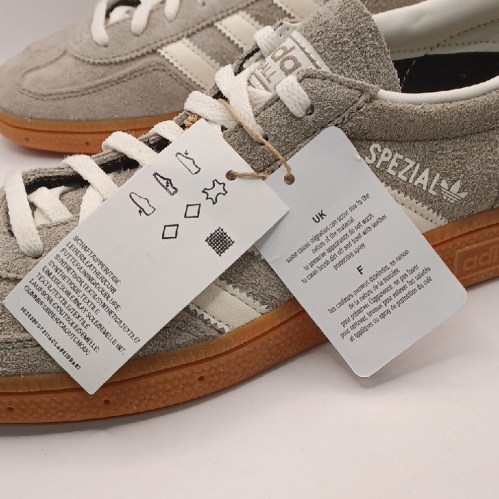 NEW Adidas Handball Spezial Low Womens Sneakers-Grey Size 9 US IG1966 - Picture 9 of 14